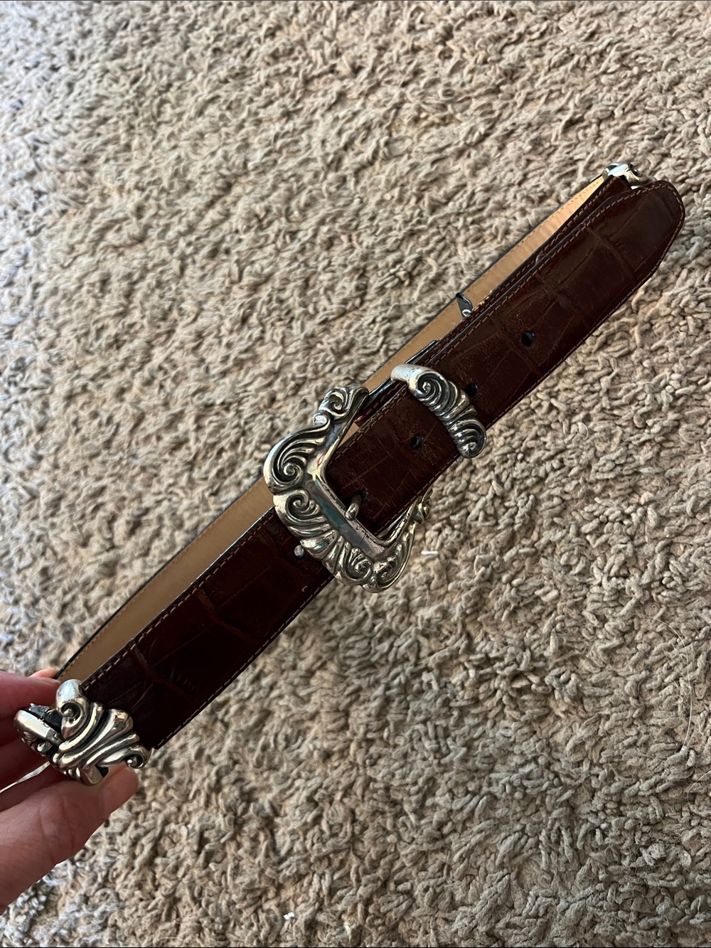 Vtg Brighton Leather belt